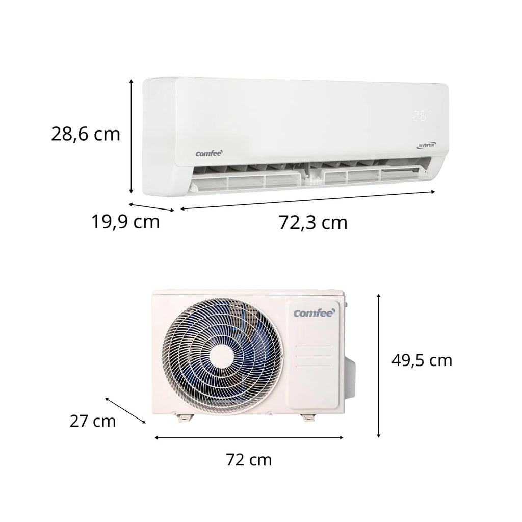 Aire Acondicionado Split Inverter Comfee 12000 BtuH