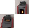 Estufa Pellet 6,2 KW 100 m2 WiFi