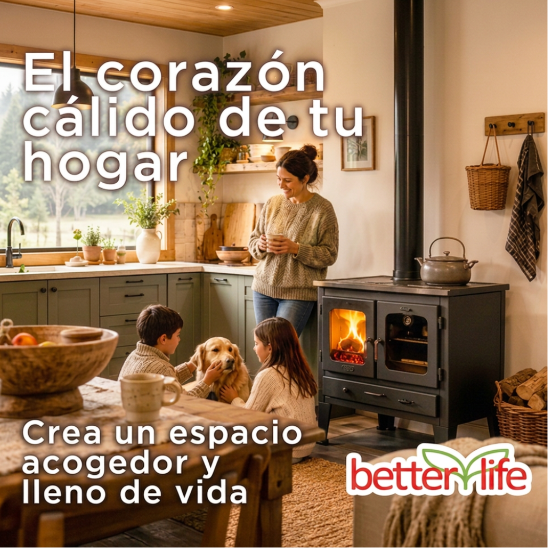 Cocina a leña