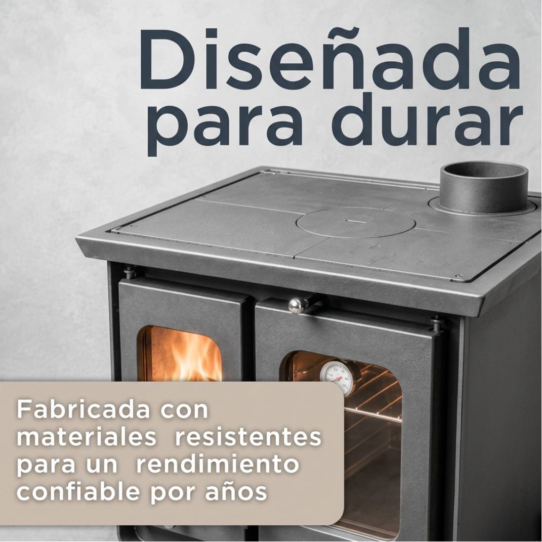 Cocina a leña