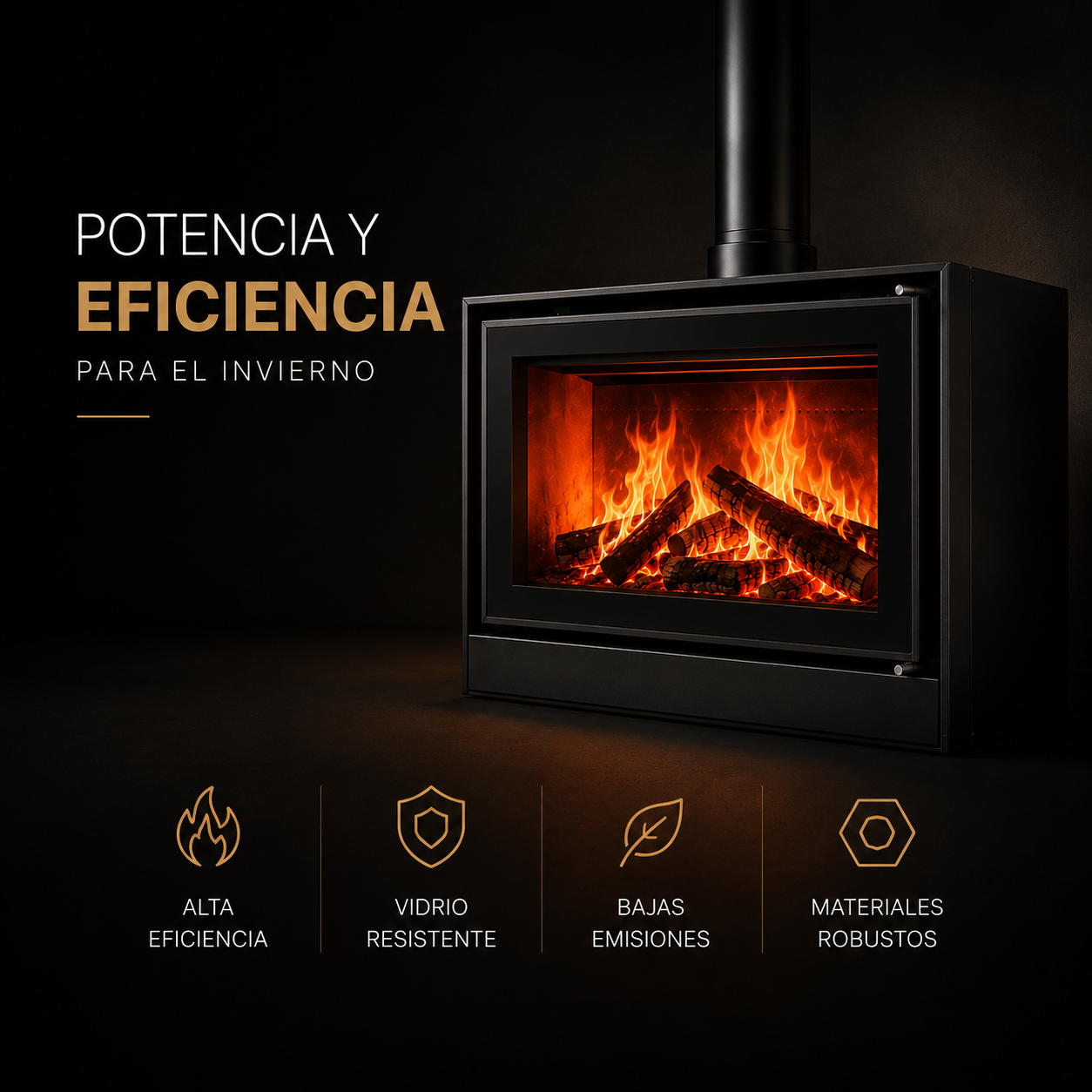Estufa a Leña BLWC13500